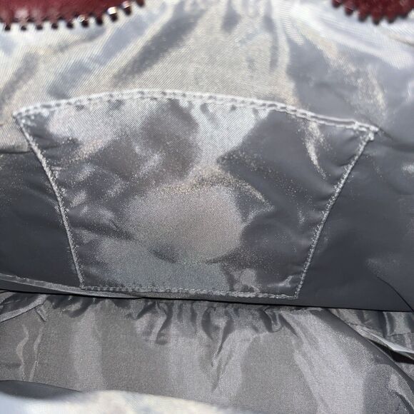 Kipling Isidora Shoulder Bag KI9290 Intense Maroon Monkey Keychain Cognac $109 - Picture 10 of 12